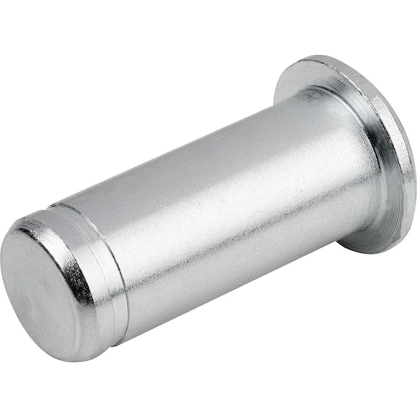 Pin With Undercut For Circlip D1=14, A=27, 5 Steel
